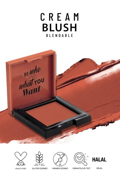 Pastel Cream Blush - Krem Allık 49 Heavenly - 7