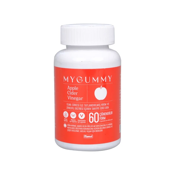 Mamsel Mygummy Krom ve Zencefil Ekstresi 60 Tablet