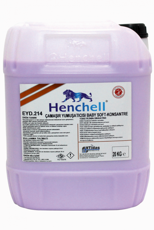 HENCHELL ÇAMAŞIR YUMUŞATICISI-ULTRA BABY SOFT 20KG - 2
