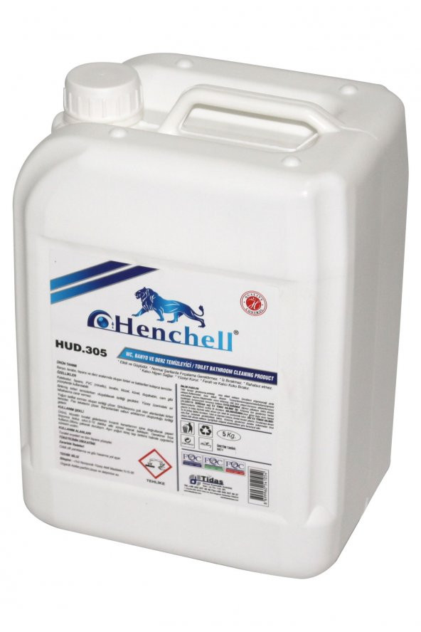 HENCHELL WC BANYO VE DERZ TEMİZLEYİCİ 5KG - 2