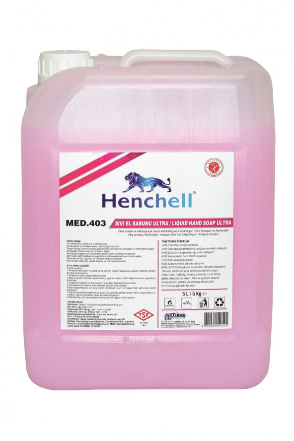 HENCHELL SIVI EL SABUNU ULTRA - FRESH 5KG