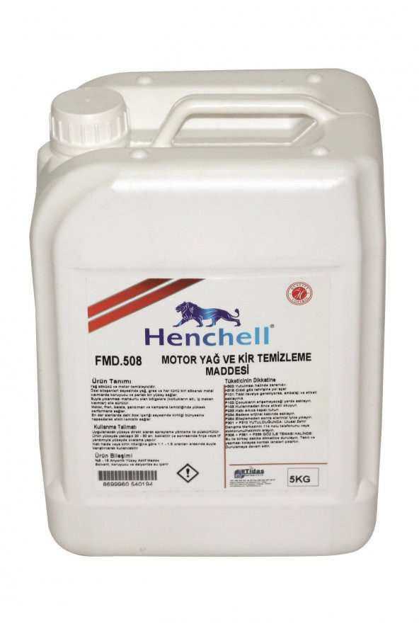 HENCHELL MOTOR YAĞ VE KİR TEMİZLEME MADDESİ 5KG.