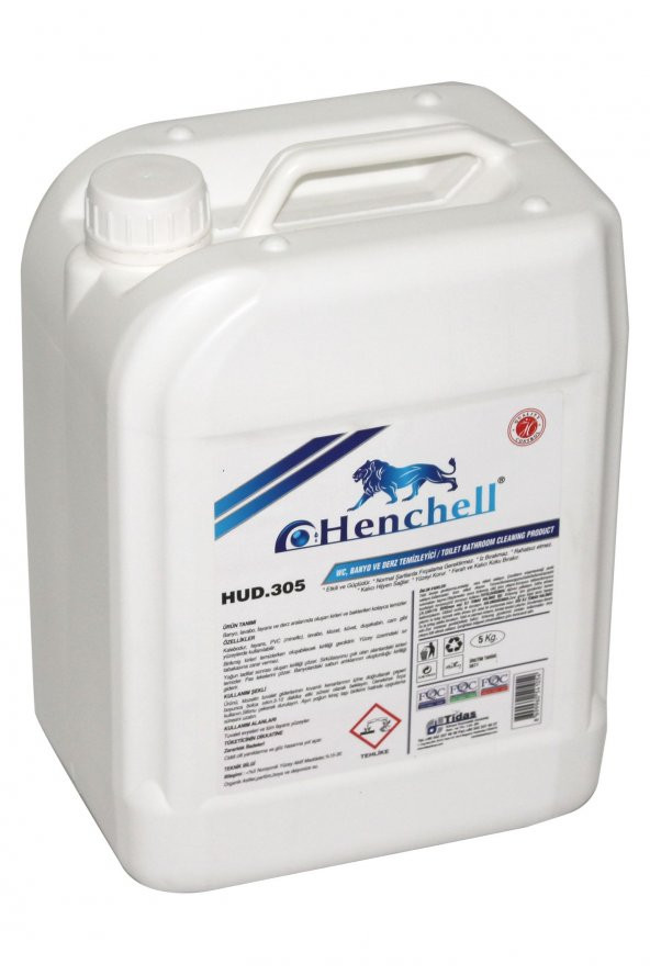 HENCHELL WC BANYO VE DERZ TEMİZLEYİCİ 5KG - 3