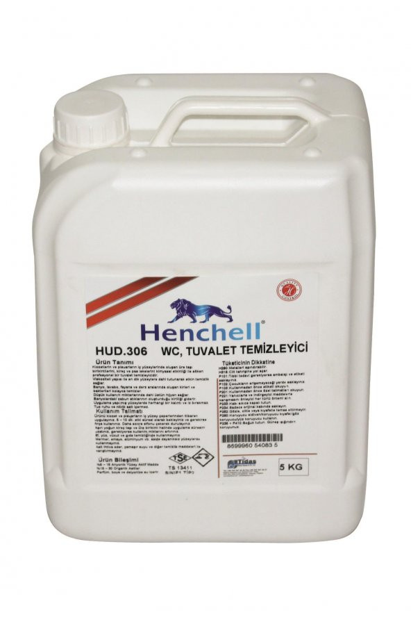 HENCHELL WC TUVALET TEMİZLEYİCİ-KIVAMLI 5KG - 2
