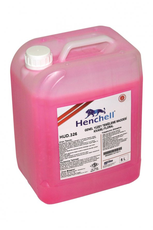 HENCHELL GENEL YÜZEY TEMİZLEME MADDESİ FLORAL-ULTRA 5KG