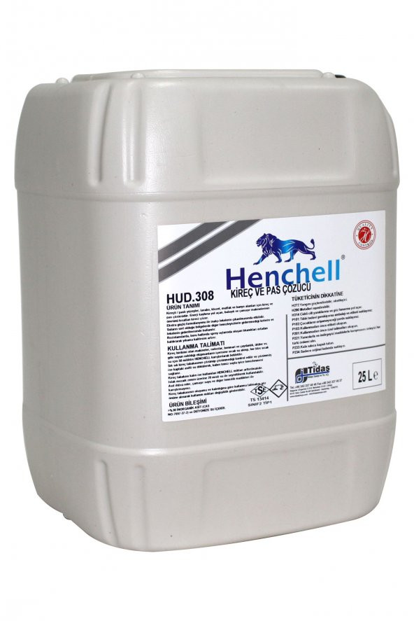 HENCHELL KİREÇ VE PAS SÖKÜCÜ 25KG - 2