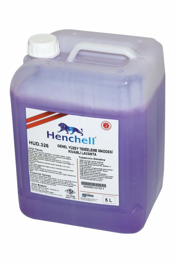 HENCHELL GENEL YÜZEY TEMİZLEME MADDESİ ULTRA LAVANTA 5KG