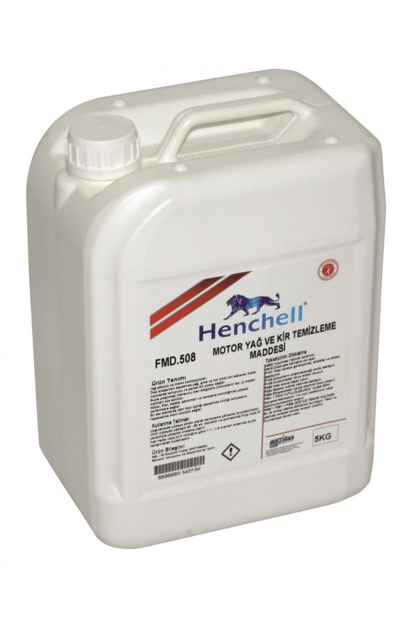 HENCHELL MOTOR YAĞ VE KİR TEMİZLEME MADDESİ 5KG. - 3