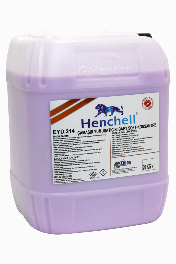 HENCHELL ÇAMAŞIR YUMUŞATICISI-ULTRA BABY SOFT 20KG - 3