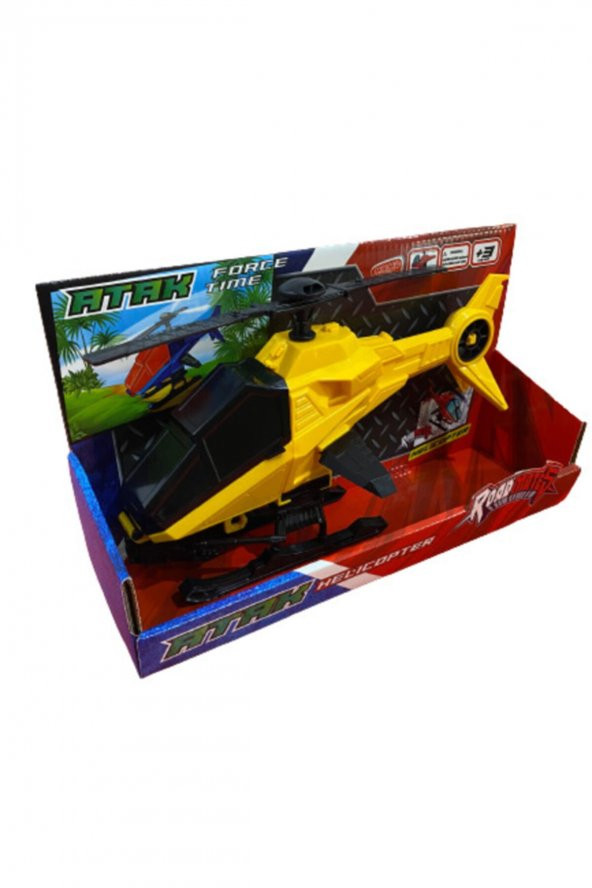 Atak Helikopter Oyuncak 27cm Sarı