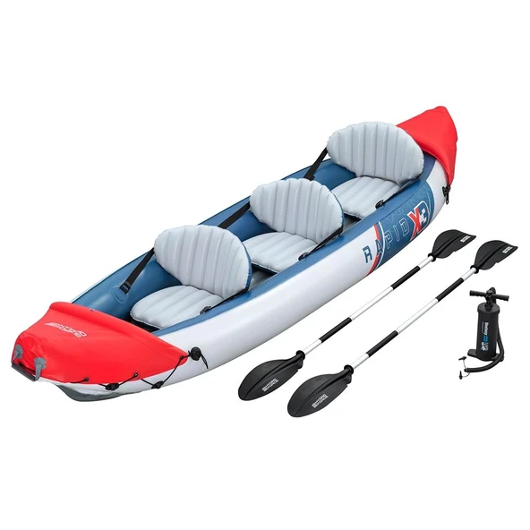 Bestway Hydro-Force Lite Rapid X3 Inflatable Kayak Şişme Kano - 4