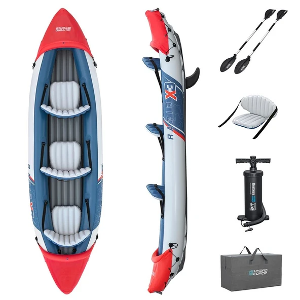 Bestway Hydro-Force Lite Rapid X3 Inflatable Kayak Şişme Kano - 5