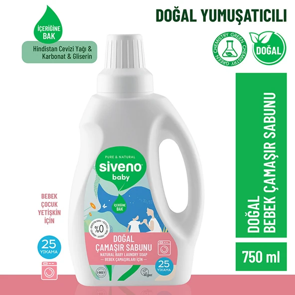 Bebek Doğal Çamaşır Sabunu 750 ml - 2