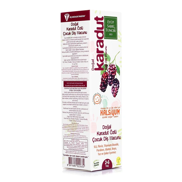 Doğal Karadut Özlü Diş Macunu 60 ml - 3