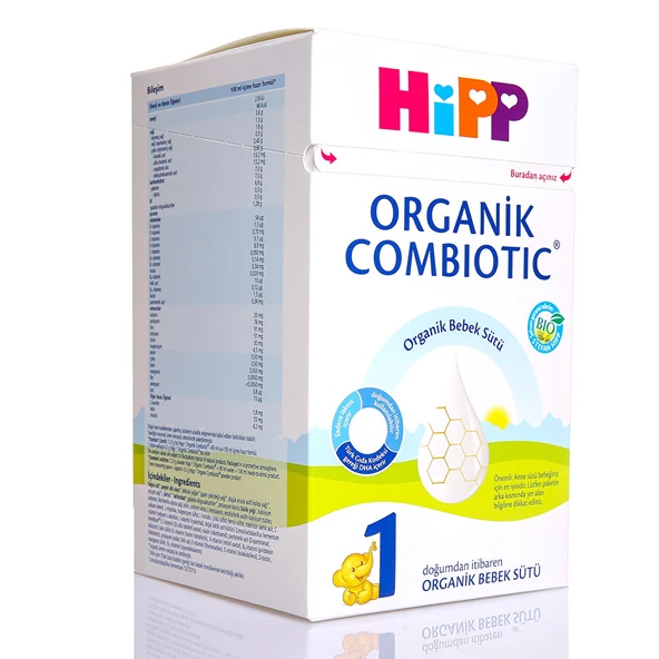 1 Organik Combiotic Bebek Sütü 800 gr 0-6 Ay - 2