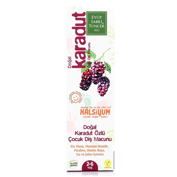 Doğal Karadut Özlü Diş Macunu 60 ml - 2