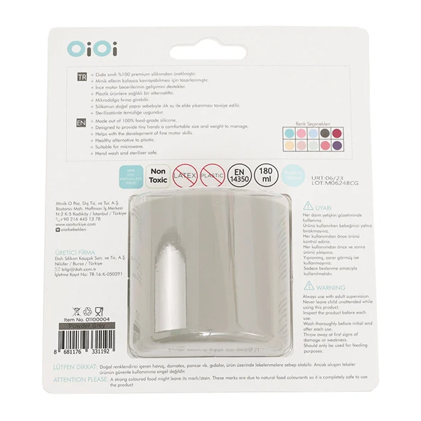 Mini Bardak Powder Grey - 3