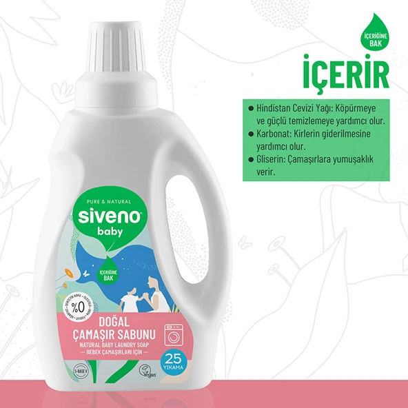 Bebek Doğal Çamaşır Sabunu 750 ml - 3