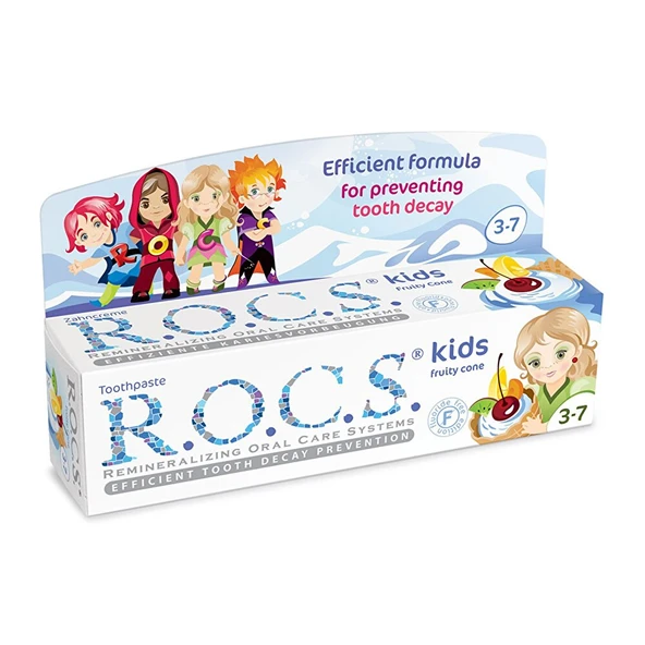 Kids Florürsüz Diş Macunu 3-7 Yaş 35 ml - 2