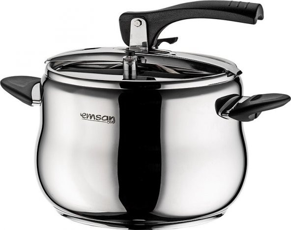 Emsan Burcu 8 Lt Paslanmaz Çelik Düdüklü Tencere - Resim 2