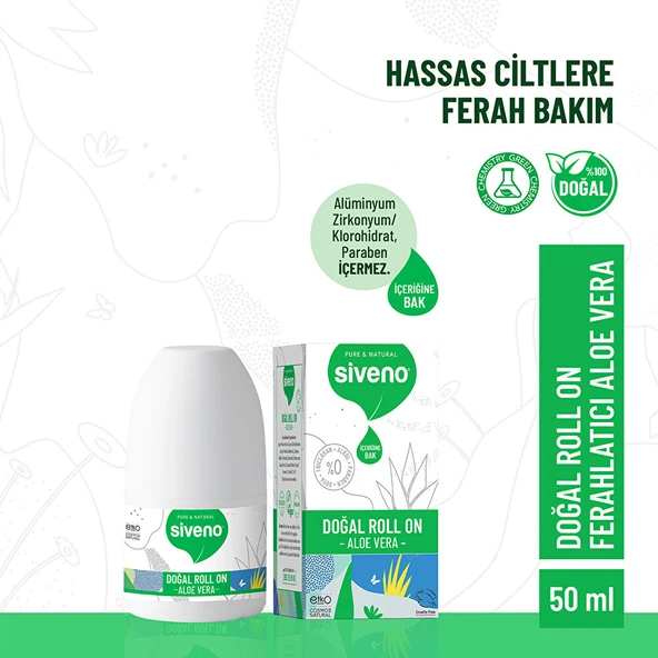 %100 Doğal Roll-On Aloe Vera 50 ml - 2