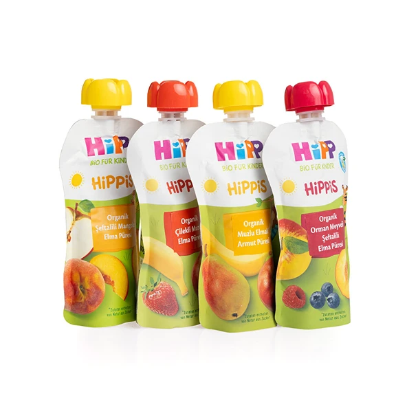 Organik Meyve Püreleri Avantaj Paketi(4x100g) - 2