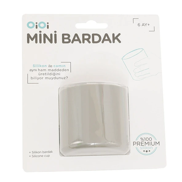 Mini Bardak Powder Grey - 2