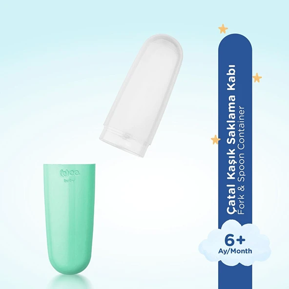 887 Wee Baby Çatal Kaşık Saklama Kabı - 2