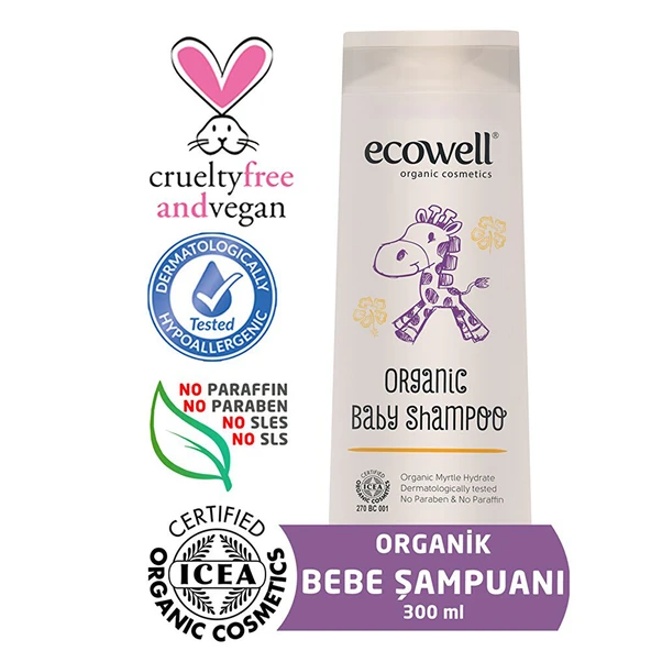 Organik Bebe Şampuanı 300 mL - 3