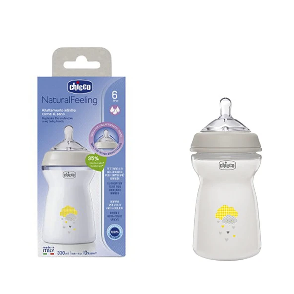 Natural Feeling PP Biberon 330 ml 6+ Ay - 3