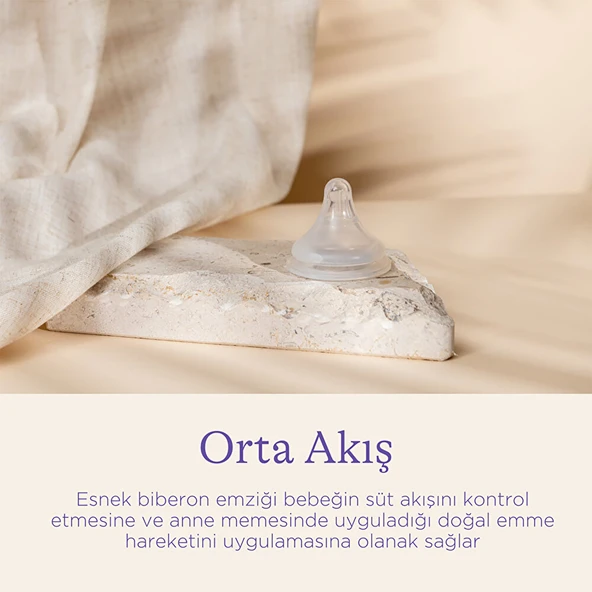 Natural Wave Biberon Emziği Orta Akışlı - 2