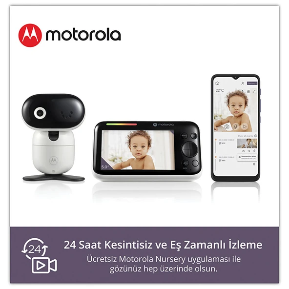 PIP 1510 FHD Wifi CONNECT Bebek Kamerası 5 inç LCD - 3