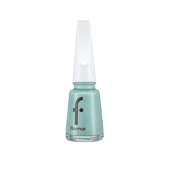 Flormar Nail Enamel Uzun Süre Kalıcı Besleyici Oje - 424 Bluish Green