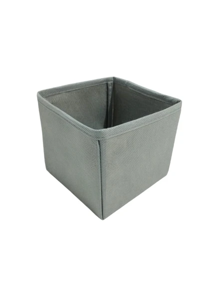 Balkan Room Gri Çekmece Içi Düzenleyici Organizer - Çok Amaçlı Dolap Içi Kutu ( 13*13*13 ) ürün görseli 1