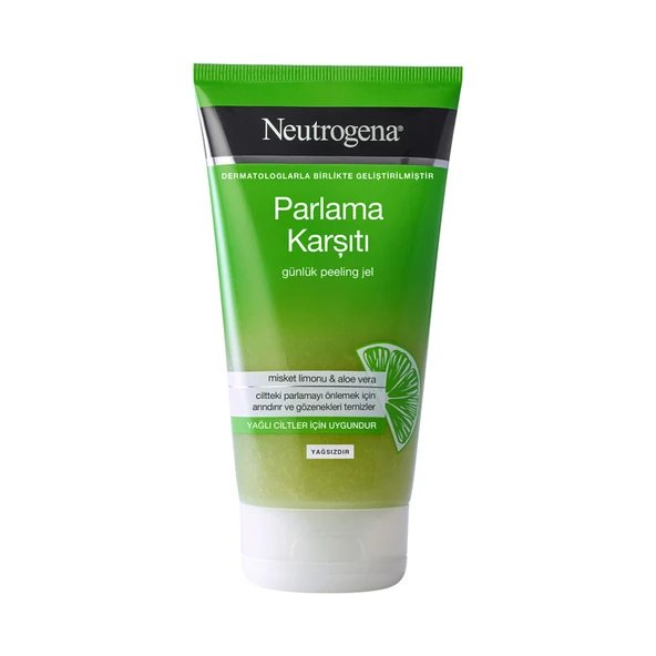 Neutrogena Parlama Karşıtı Yüz Temizleme Jeli, 150 ml