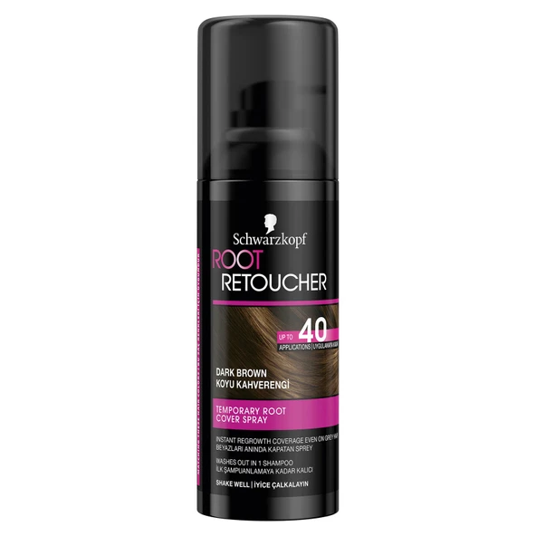 Schwarzkopf Root Retoucher - Koyu Kahverengi 120 Ml