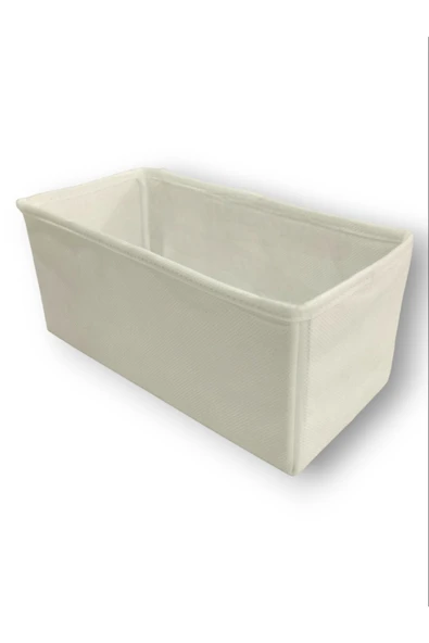 Balkan Room Beyaz Çekmece Içi Düzenleyici Organizer - Çok Amaçlı Dolap Içi Kutu ( 28*13*13 ) ürün görseli 1