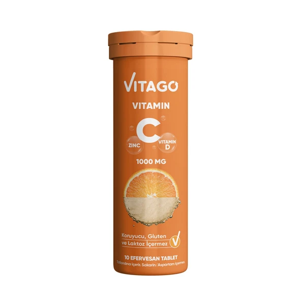 Vitago Vitamin C 10'lu Efervesan Tablet 35G