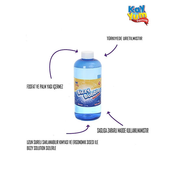Bizzy Bubble Yedek Köpük 500g Asortili - 2