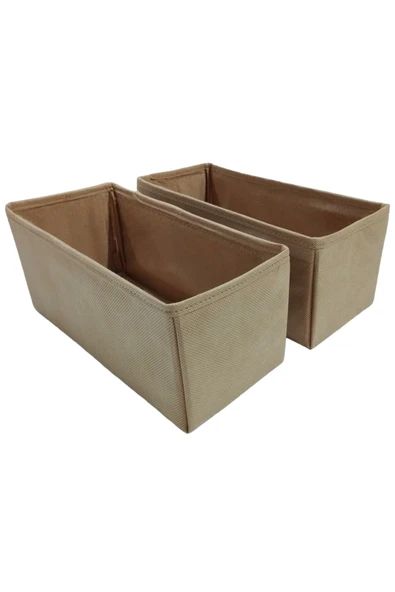 Emma Oliwia 2'li Medium Çekmece İçi Düzenleyici Organizer Set - Çok Amaçlı Dolap İçi Kutu Seti ( 28*13*13 )