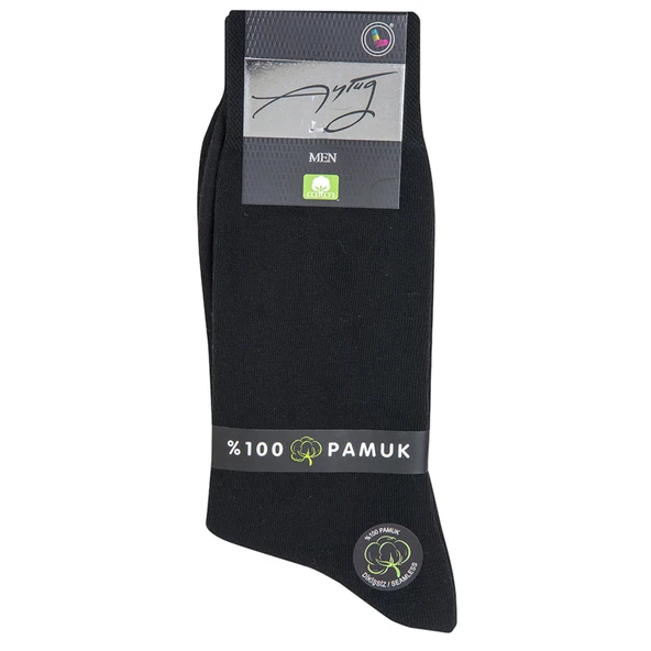 Aytuğ %100 Pamuk Erkek Çorabı