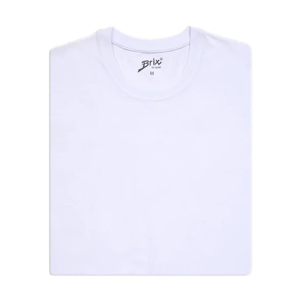 Brix Kadın Süprem Tshirt Beyaz S