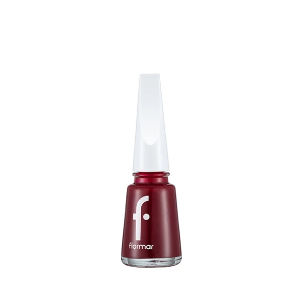 Flormar Nail Enamel Uzun Süre Kalıcı Besleyici Oje - 385 Red Velvet