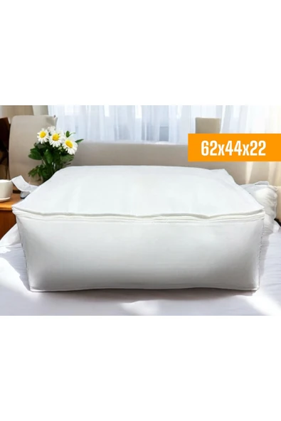 Balkan Room 8 Adet Beyaz Baza Altı Ve Çekyat Tipi Hurç 62 X 44 X 22 Cm XLarge - Resim 4