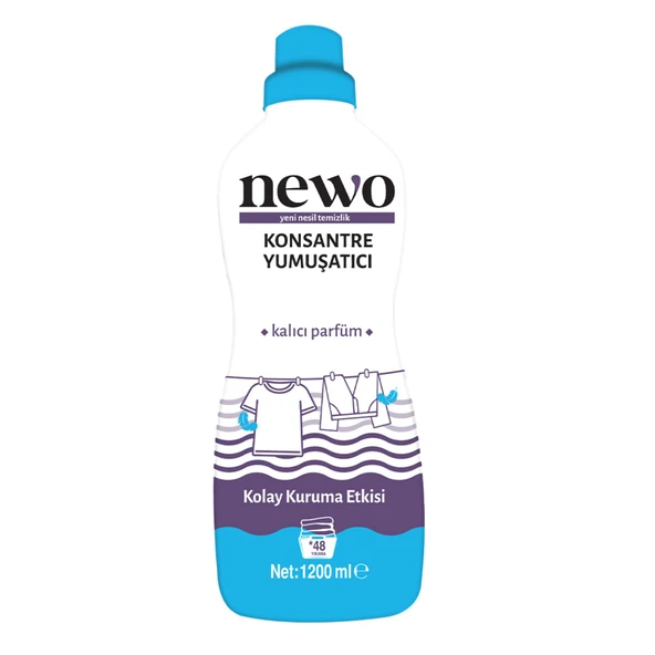 Newo Konsantre Yumuşatıcı Kolay Kurutma Etkili 1.200Ml