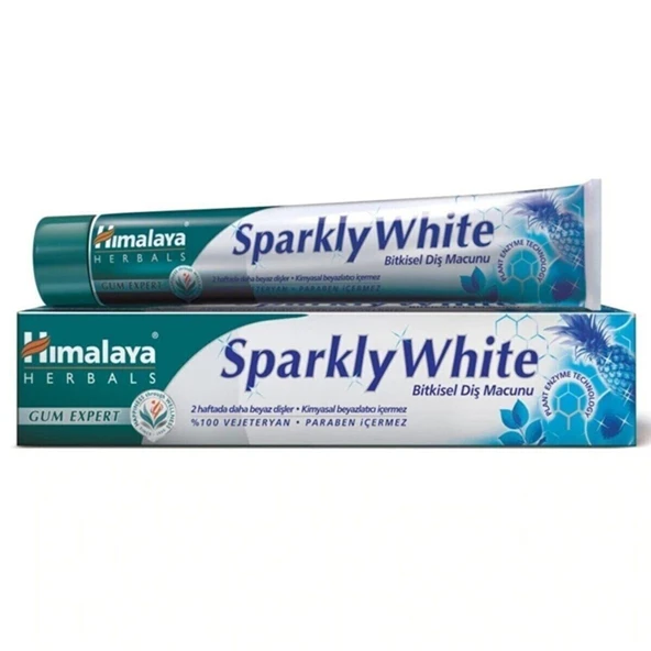 Himalaya Sparkly Whıte Bitkisel Diş Macunu 75 Ml