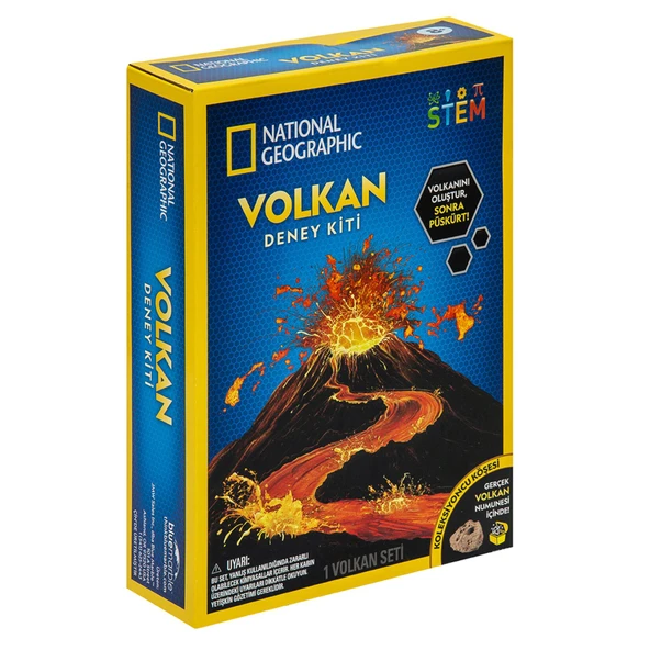 National Geographic Volkan Deney Kiti