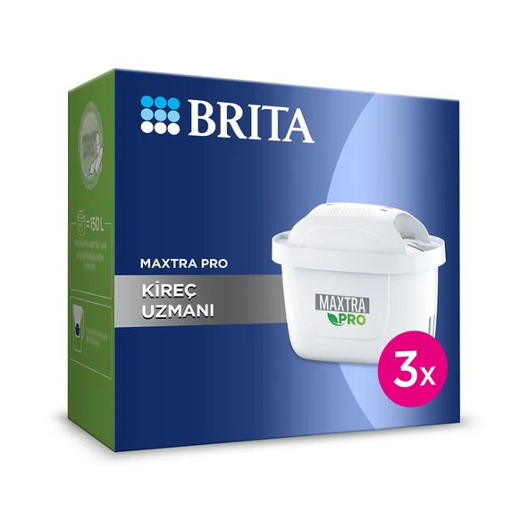 Brita Maxtra Pro Kireç Uzmanı Su Filtresi 3'lü