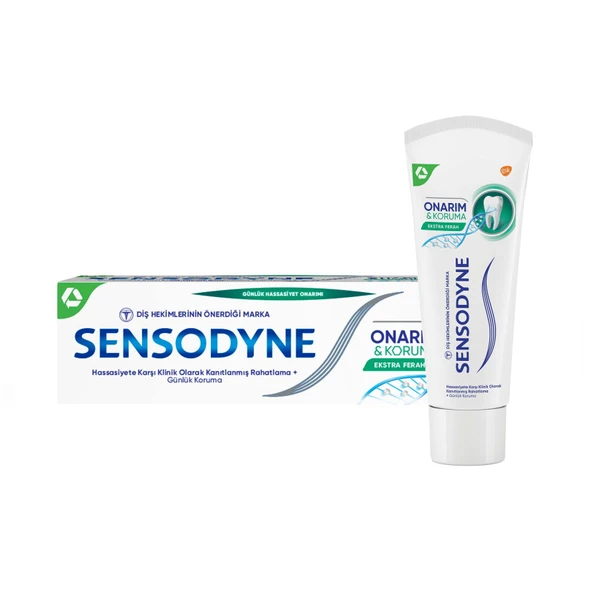 Sensodyne Onarım ve Koruma Ekstra Ferah Diş Macunu 75 Ml ürün görseli