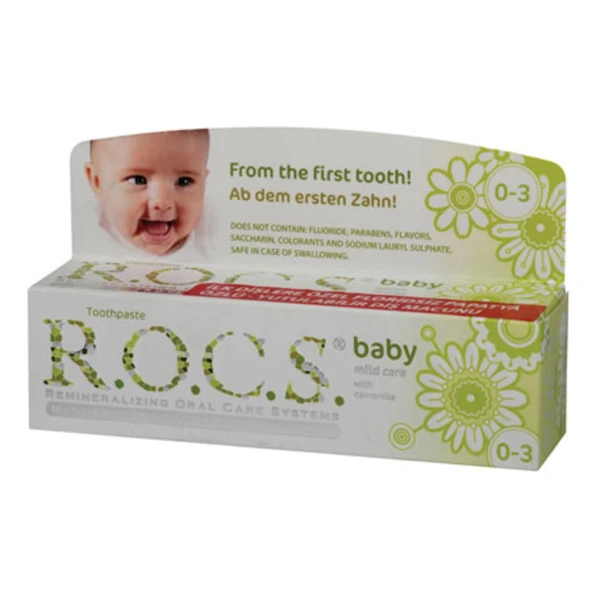 Rocs Baby 0-3 Yaş Florürsüz Diş Macunu 35 Ml / 45 G
